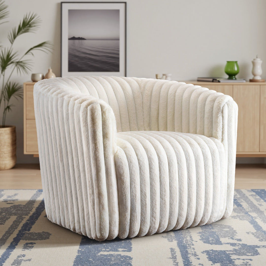 Single Sofa, A Soft Touch Casual Sofa That Can Rotate 360 Degrees