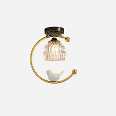 Copper Light Luxury Ceiling Lamp