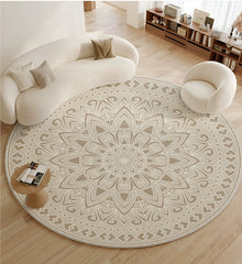 Light Luxury Round Carpet Living Room Sofa Advanced Bedroom