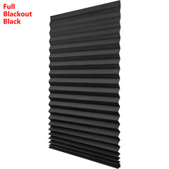 Full Shading Curtain Self-adhesive Pleated Shades Punch-free Adhesive Roller Shutter
