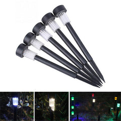 Solar Lawn Lights Led Outdoor Garden Lights Waterproof Lawn Decoration Lights Plastic Lawn Lights