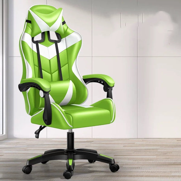 green-and-white