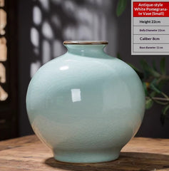 Antique-style Chinese Ceramic Vase, Home Decor Item
