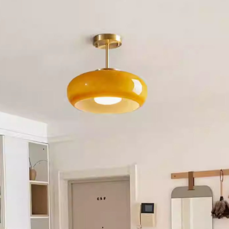 Glass Vintage Bread Bedroom Study Atmosphere Decorative Light