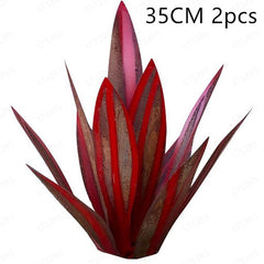 DIY Metal Art 9 Leaves Tequila Rustic Sculpture Rust Garden Yard Art Statues Craft Home Decor Signs Decoration