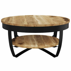 Coffee Table Rough Solid Mango Wood