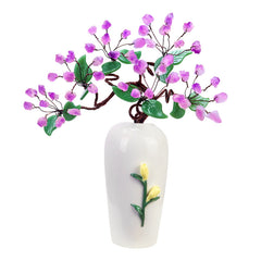 Natural Jade And Amethyst Home Decor For The Living Room