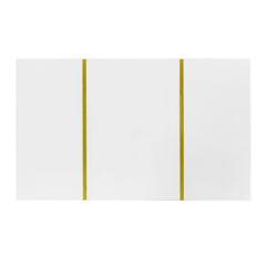 White High-gloss Coffee Table, Modern And Simple, With 2 Drawers