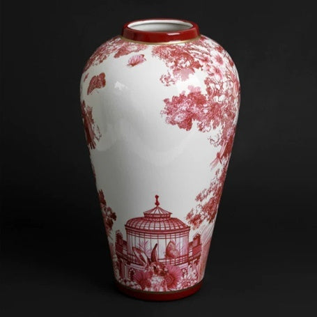 Retro Porcelain Vase Ornament