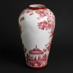 Retro Porcelain Vase Ornament