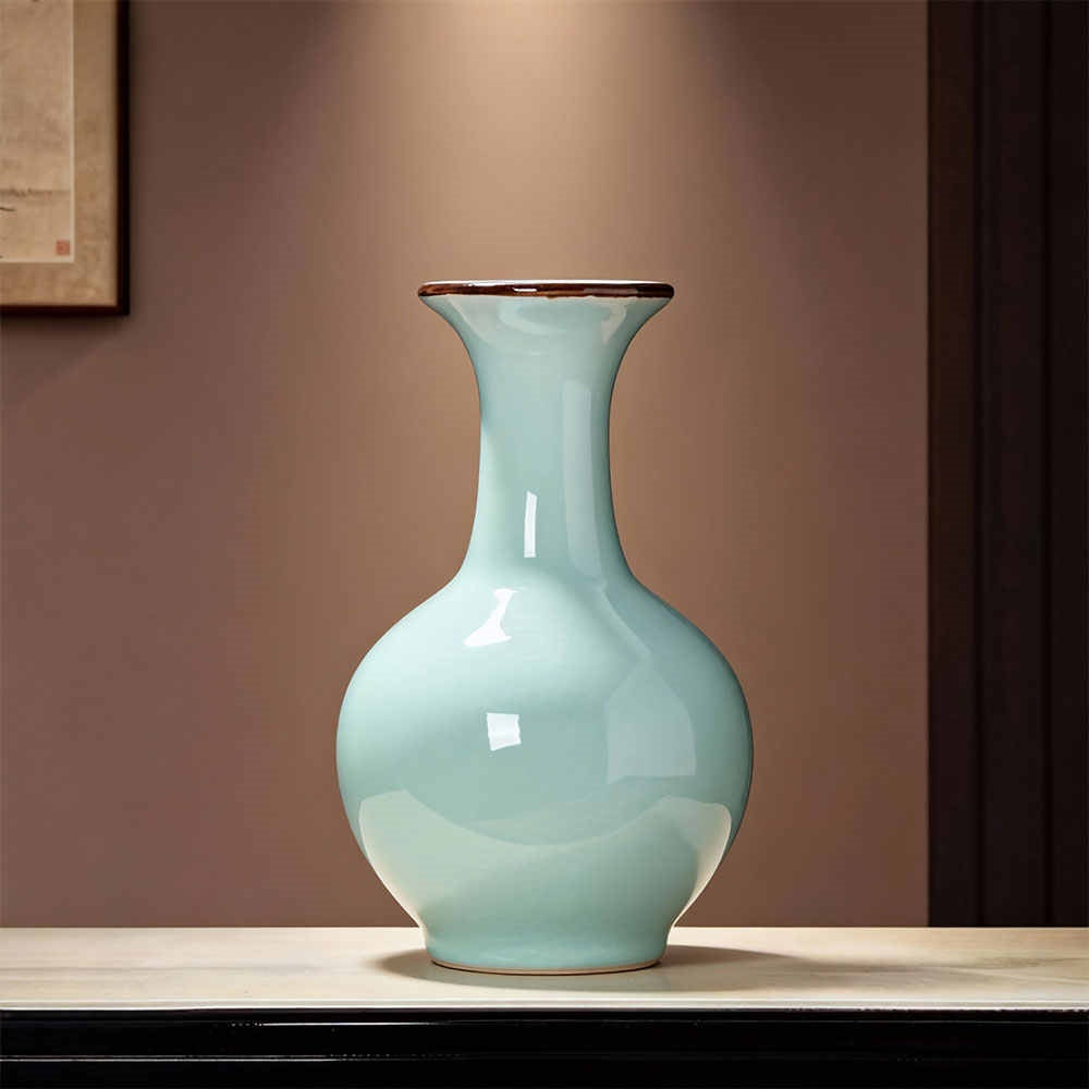 Antique-style Chinese Ceramic Vase, Home Decor Item
