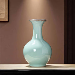Antique-style Chinese Ceramic Vase, Home Decor Item