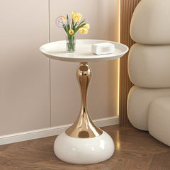 Iron Edge Small Apartment Coffee Table