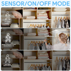 Motion Sensor LED Light, Rechargeable, Easy Magnetic Installation For Indoor Use