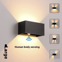 LED Wall Lamp Outdoor Waterproof Aluminum Wall Lamp