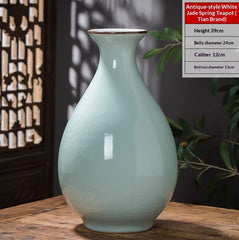 Antique-style Chinese Ceramic Vase, Home Decor Item