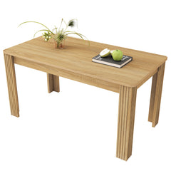 4 Seater Dining Room Table, MDF Wood Rectangle Modern Kitchen Dining,Room Furniture Unit, Small Kitchen Table,Coffee Table,Small Table For Home