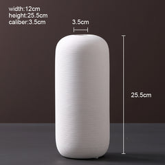 Vase Decoration Home Nordic Scandinavian Style Ceramic Vase Decorative Vases Modern Living Room Decoration Modern Home Decor