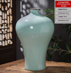 Antique-style Chinese Ceramic Vase, Home Decor Item