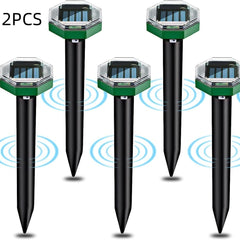 Solar Courtyard With Lights Outdoor Ultrasonic Mouse Expeller