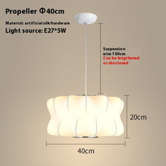 Fabric Dining Roomliving Room Chandelier Lantern Lamp