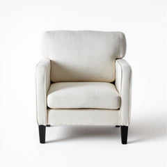 Reading Chair With Armrest And Backrest, Comfy Lounge Chairs For Bedroom, Waiting Room And Reception Room