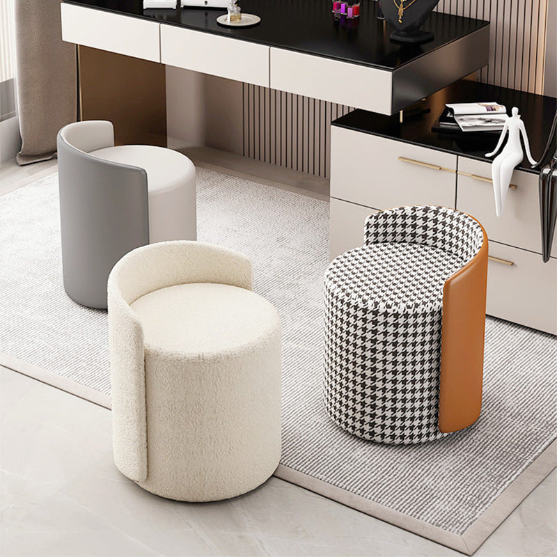 Low Round Stool For The Living Room Sofa Stool