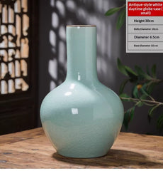 Antique-style Chinese Ceramic Vase, Home Decor Item