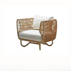 Outdoor Sofa Woven Rattan Chair Tea Table Combination