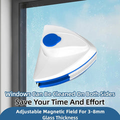 Magnetic Window Cleaner Double Sided Indoor Outside Glass Cleaner Magnet Washer
