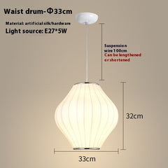 Fabric Dining Roomliving Room Chandelier Lantern Lamp