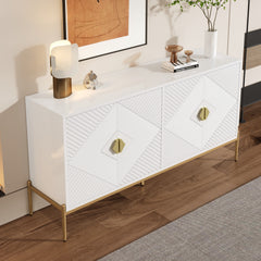 Modern Sideboards, Cabinets, Storage Cabinets, Chest Of Drawers, Suitable For Living Room Dining Room Entryway, 162 X 40 X 80 Cm W H D