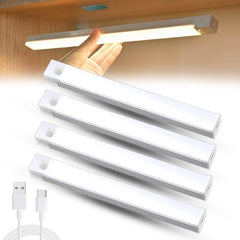 Motion Sensor LED Light, Rechargeable, Easy Magnetic Installation For Indoor Use