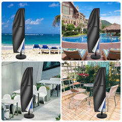 205cm Garden Parasol Cover Patio Umbrella Heavy Duty Waterproof Furniture Protector--31.1x21x4.7