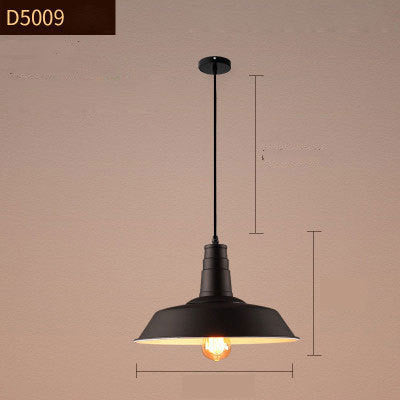 Vintage Iron Chandelier Shopping Mall Restaurant Black