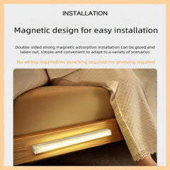 Motion Sensor LED Light, Rechargeable, Easy Magnetic Installation For Indoor Use