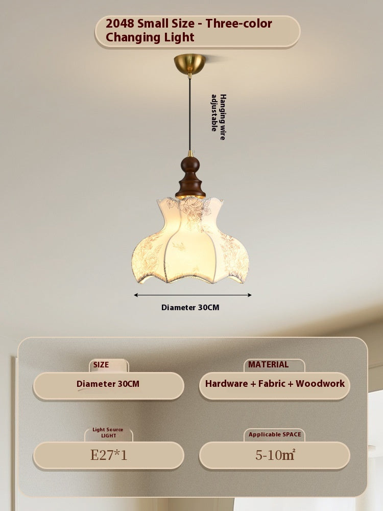 French Style Mid-ancient Style Dining Room Adjustable Chandelier