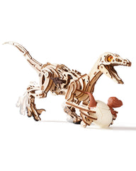 ROKR 3D Wooden Self-Walking Dinosaur Puzzle, Mechanical Model Kit For Adults & Teens, STEM Educational Building Set, Prehistoric Birthday Gift