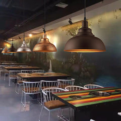 Vintage Iron Chandelier Shopping Mall Restaurant Black