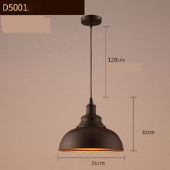 Vintage Iron Chandelier Shopping Mall Restaurant Black