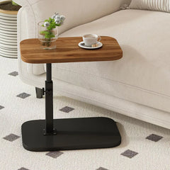 Adjustable C-Shaped Sofa Side End Table Coffee Laptop Table Living Room Bedroom