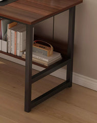 80cm Home Office Desk Computer Desk--Black Oak Color 80 X 37 X 73cm