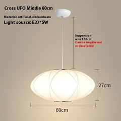 Fabric Dining Roomliving Room Chandelier Lantern Lamp