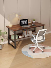 80cm Home Office Desk Computer Desk--Black Oak Color 80 X 37 X 73cm