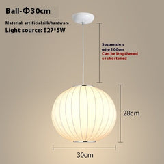 Fabric Dining Roomliving Room Chandelier Lantern Lamp
